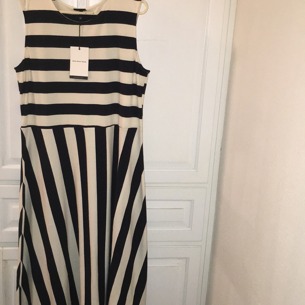 striped dress